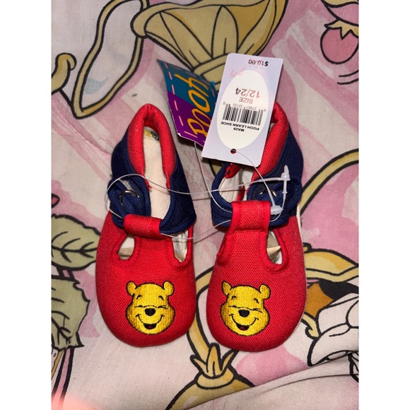 Disney Other - Vintage Disney Winnie the Pooh toddler shoes 12/24 months from 90s